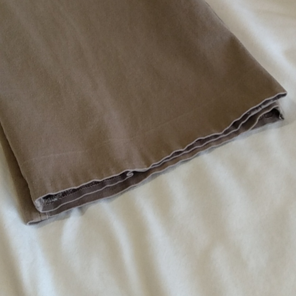 *Gap Straight Ankle Jeans - Gap Stretch – Tan‎ – Women Size 12 - Picture 11 of 13